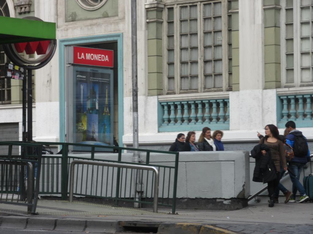 דירות סנטיאגו Departamento Paseo Bulnes Metro La Moneda מראה חיצוני תמונה