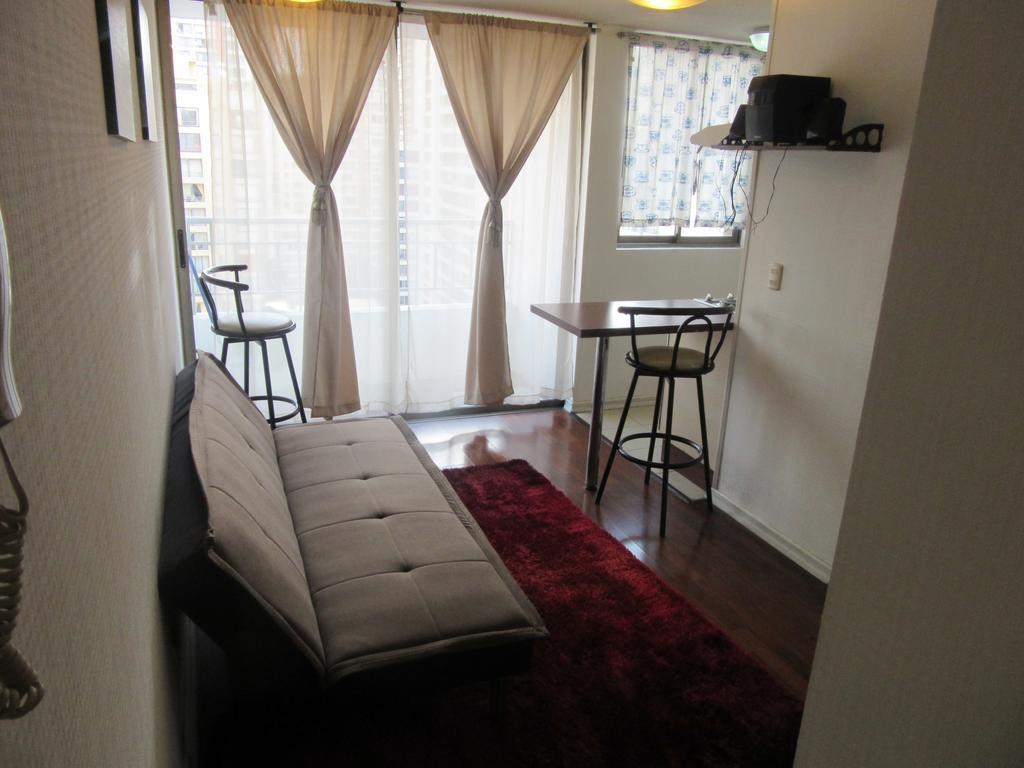 דירות סנטיאגו Departamento Paseo Bulnes Metro La Moneda מראה חיצוני תמונה