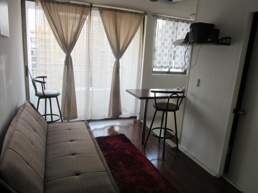 דירות סנטיאגו Departamento Paseo Bulnes Metro La Moneda מראה חיצוני תמונה