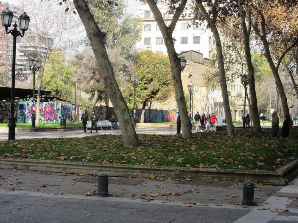 דירות סנטיאגו Departamento Paseo Bulnes Metro La Moneda מראה חיצוני תמונה