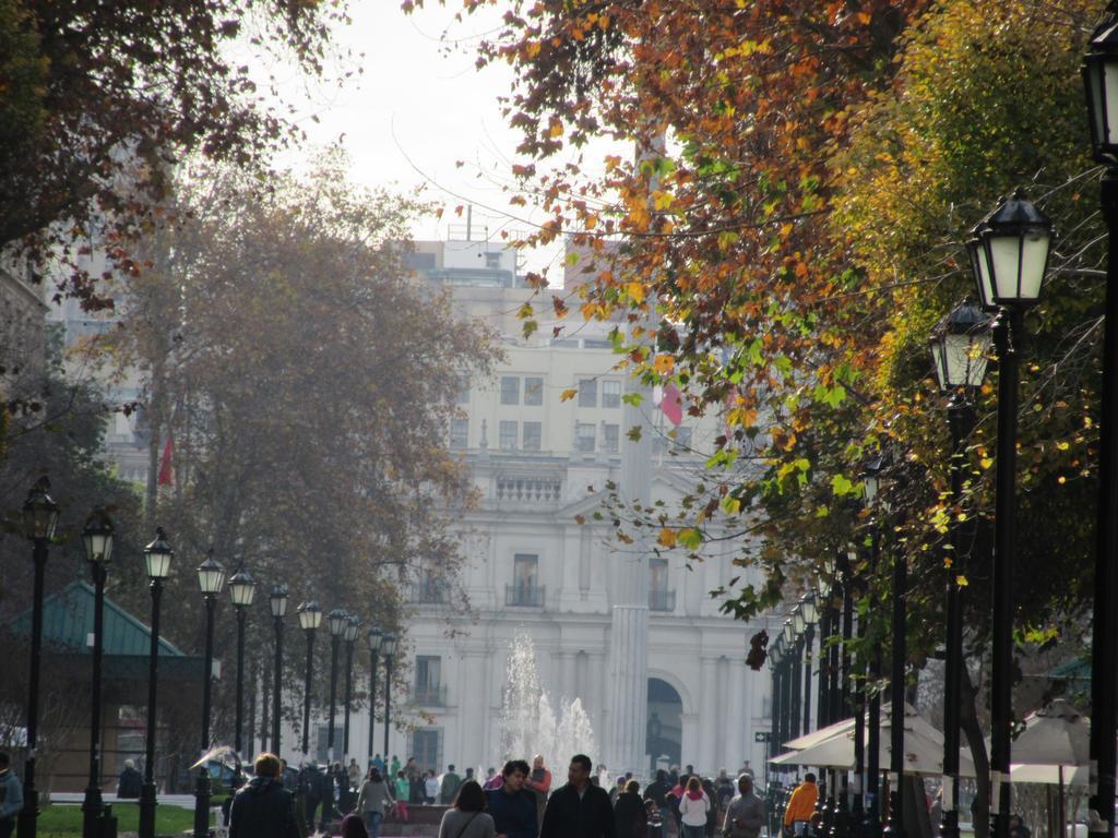 דירות סנטיאגו Departamento Paseo Bulnes Metro La Moneda מראה חיצוני תמונה